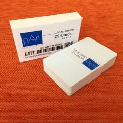 pArt PVC  Beyaz Termal Kart 25 Adet