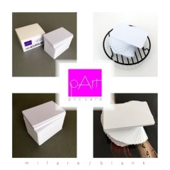 pArt PVC Beyaz Mi-Fare Termal Kart  100 Adet