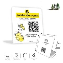 partQART Sahibinden Satıcı Standı, (NFC+QR)