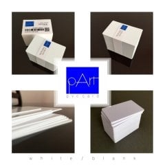 pArt PVC  Beyaz Termal Kart 100 adet