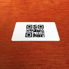 pArt QR Kod Baskılı Termal PVC Kart 25 Adet