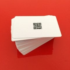 pArt QR Kod Baskılı Termal PVC Kart 50 Adet