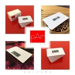 pArt Barkod Baskılı Termal PVC Kart 50 Adet