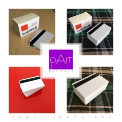 pArt PVC  Beyaz Manyetik Şeritli Termal Kart 50 Adet