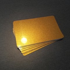 ﻿pArt PVC Metalik Altın Yaldız Termal Kart 25 Adet