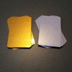 pArt PVC Metalik Altın Yaldız Termal Kart 100 Adet