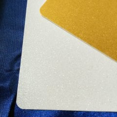 pArt PVC Metalik Gümüş Yaldız Termal Kart 50 Adet