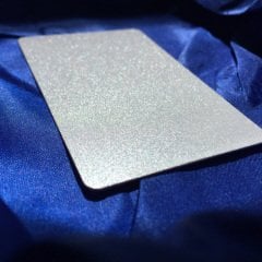 pArt PVC Metalik Gümüş Yaldız Termal Kart 50 Adet