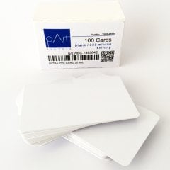 ﻿pArt PVC  Beyaz Kart 330 micron Mat Yüzey 100 adet