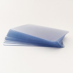 pArt PVC  Buzlu Şeffaf Kalın Kart 25 Adet