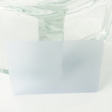 pArt PVC Buzlu Şeffaf Kalın Kart 50 Adet