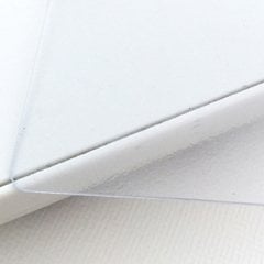 pArt PVC  Buzlu Şeffaf Kalın Kart  100 Adet