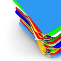 Part Pvc Renkli Termal Kart 100 adet