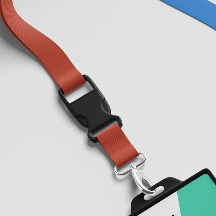 pArt Altın-Gümüş-Krom Metalik Baskılı Boyun Askılığı