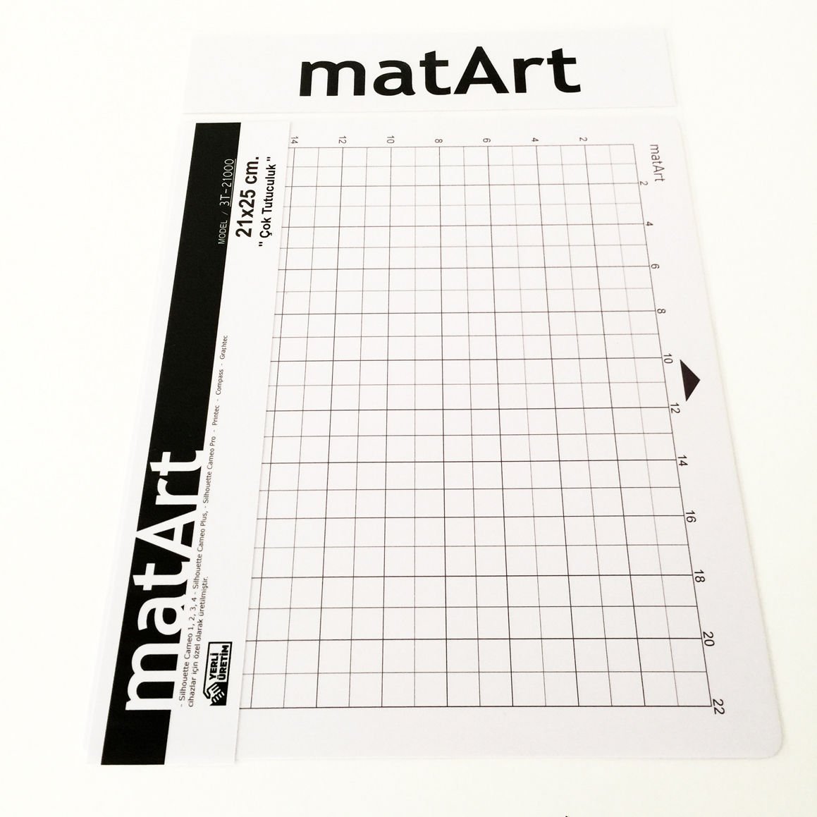 pArt matArt Yapışkanlı Plotter Kesim Matı 21x25 cm. (Kuvvetli Tutuculuk)
