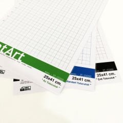 pArt matArt Yapışkanlı Plotter Kesim Matı 25x41 cm. (Zayıf Tutuculuk)