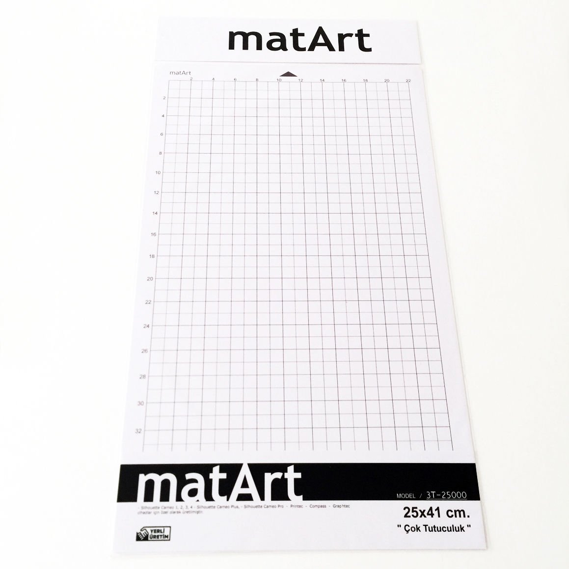 pArt matArt Yapışkanlı Plotter Kesim Matı 25x41 cm. (Kuvvetli Tutuculuk)