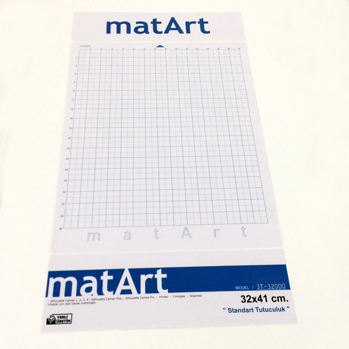 pArt matArt Yapışkanlı Plotter Kesim Matı 32x41 cm. (Standart Tutuculuk)
