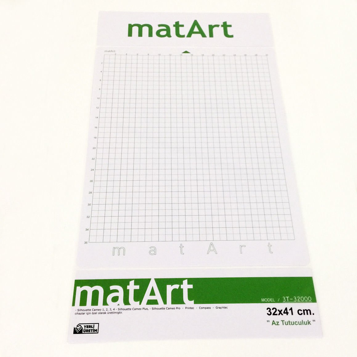 pArt matArt Yapışkanlı Plotter Kesim Matı 32x41 cm. (Zayıf Tutuculuk)