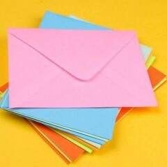 pArt Renkli Mini Zarf, 7x9 cm., 50 adet