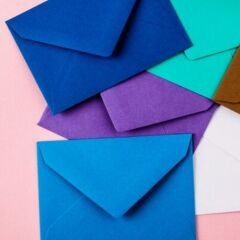 pArt Renkli Mini Zarf, 7x9 cm., 50 adet