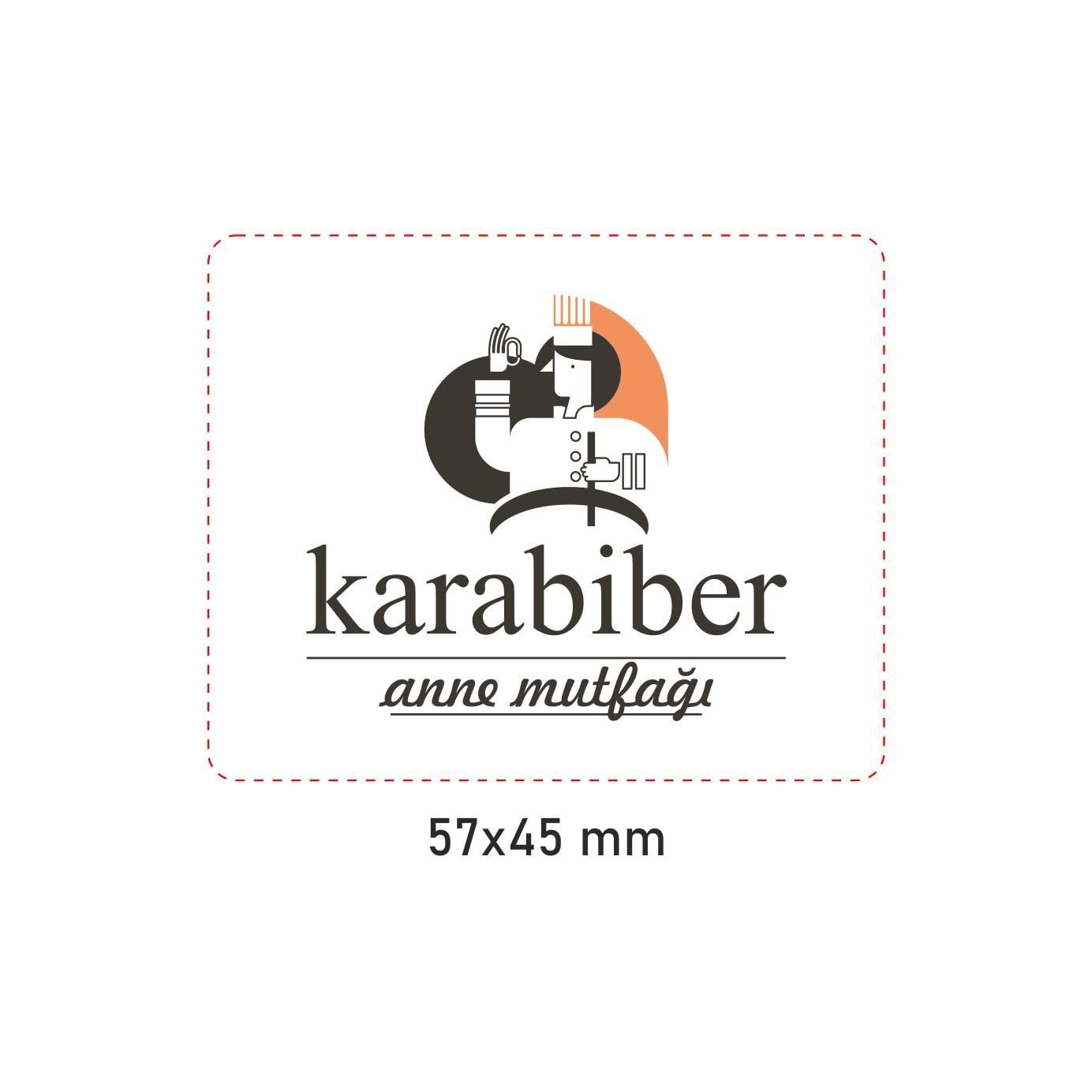 pArt Baharat Etiketi, 30 Adet 57x45 mm