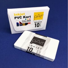 pArt Inkjet PVC  Beyaz Kart 10 Adet