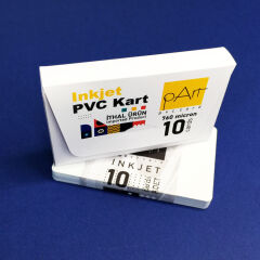 pArt Inkjet PVC  Beyaz Kart 10 Adet