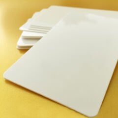pArt PVC MAT UV Beyaz Kart 100 adet