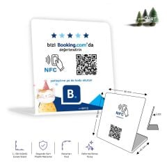 partQART Booking Yorum Standı, (NFC+QR)