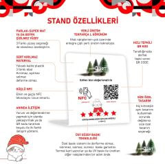 partQART Booking Yorum Standı, (NFC+QR)