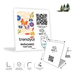 partQART Trendyol Takip Standı, (NFC+QR)