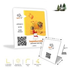 partQART Hepsiburada Takip Standı, (NFC+QR)